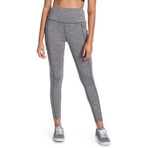 Eddie Bauer Winter Brushed Alpine High Rise Charcoal Heather Leggings XS